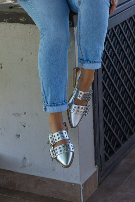 Luna Flats plateado