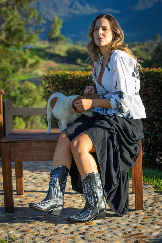 Texana Media Thunder Negra