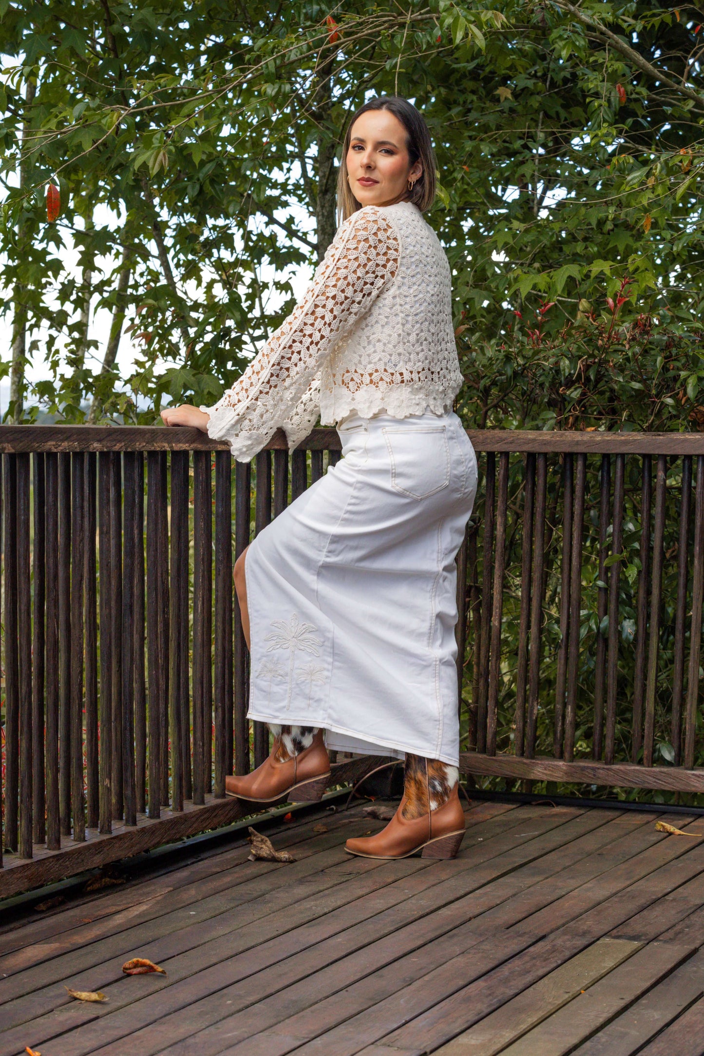 Texanas Caña Media Mirons