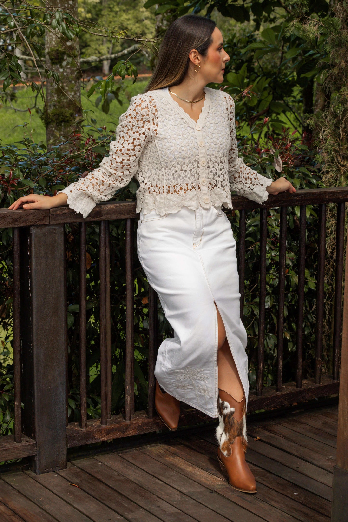 Texanas Caña Media Mirons