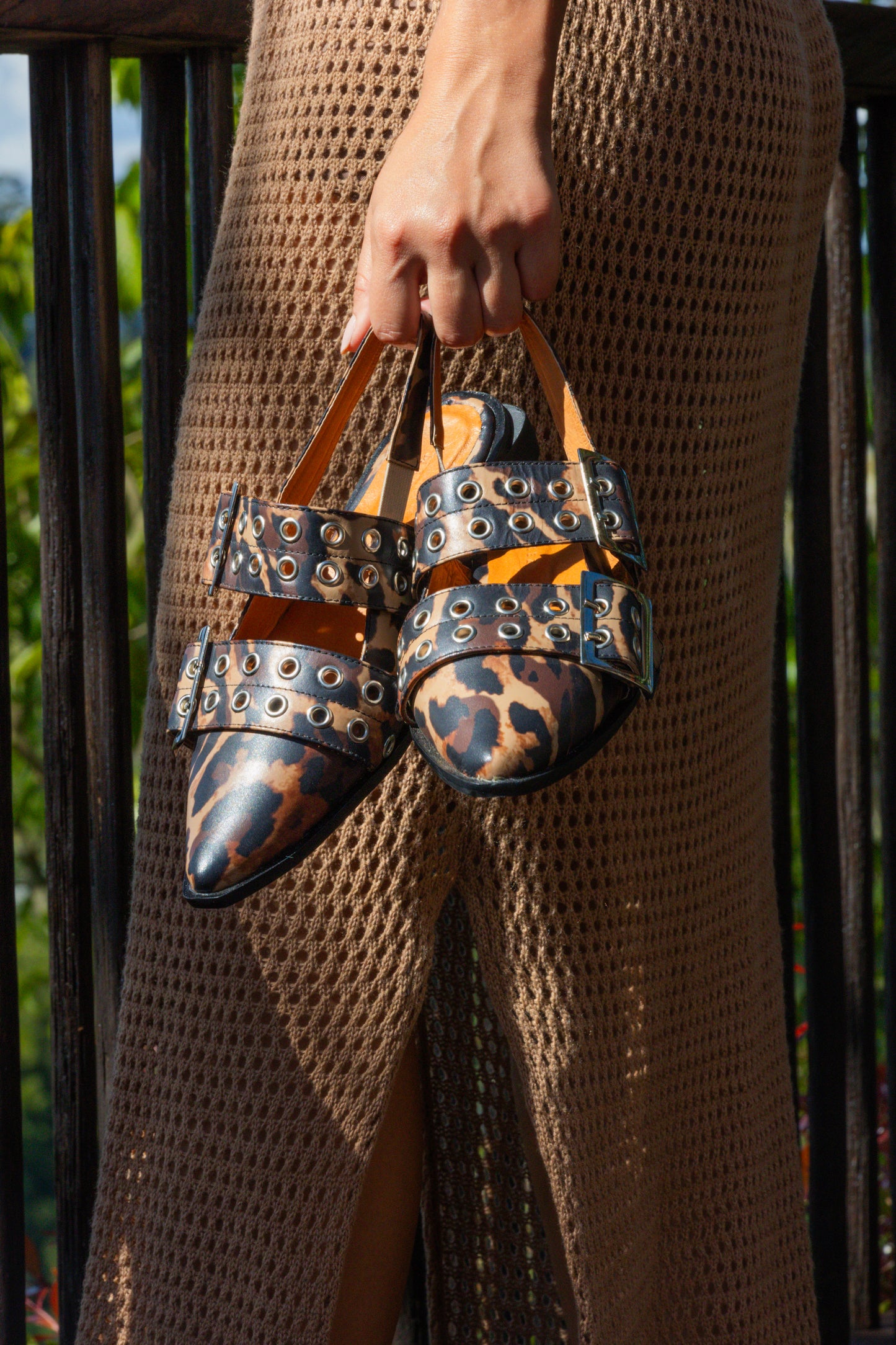 Luna Flats animal print