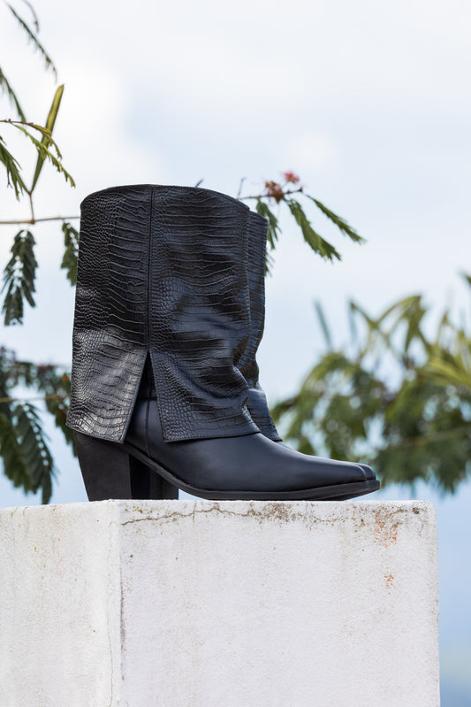 Botas Cortas Wonder Negras